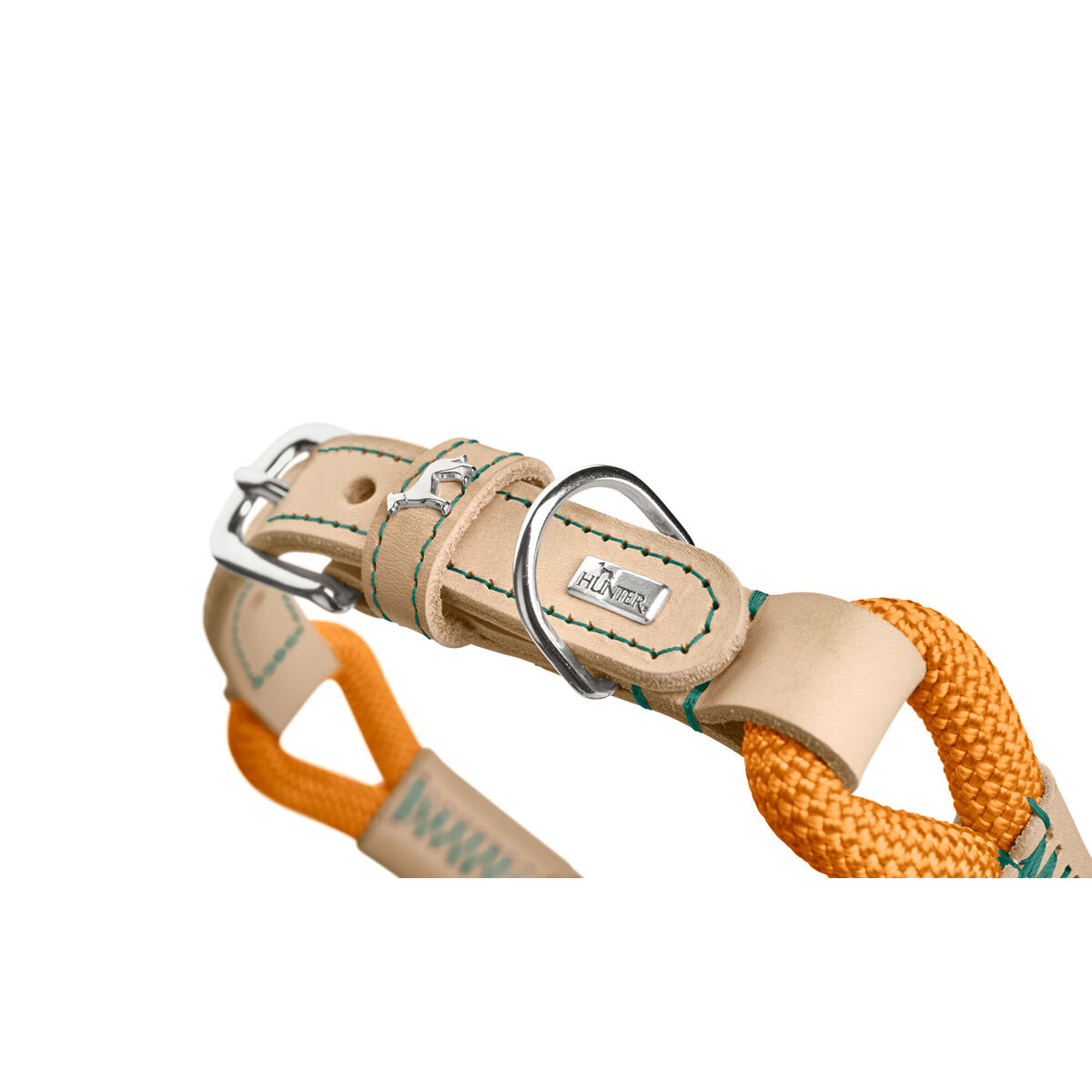 Collar para Perro Hunter Malia Naranja M/L 45-54 cm